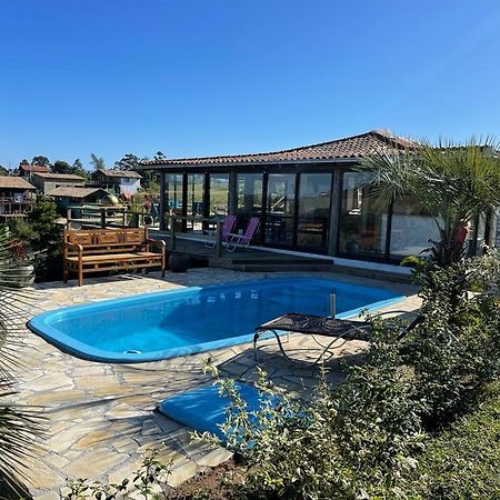 Villa Santorini Praia Do Rosa Com Piscina E Jacuzzi Buitenkant foto