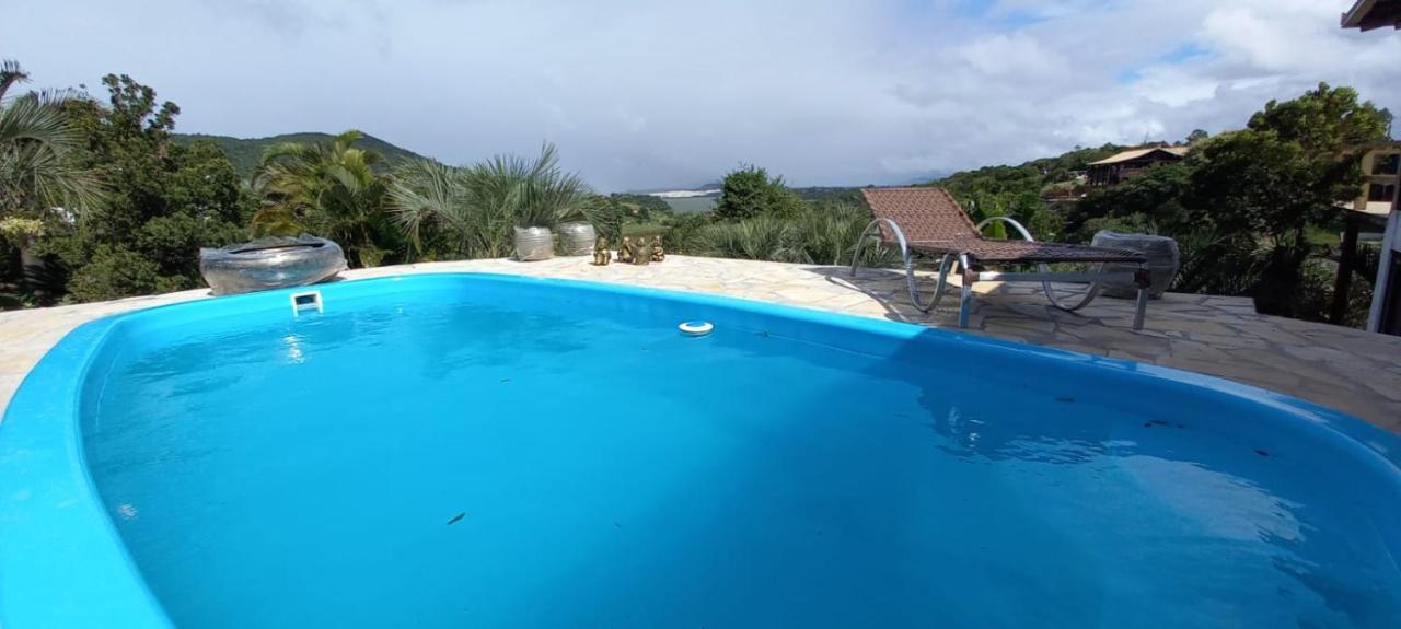 Villa Santorini Praia Do Rosa Com Piscina E Jacuzzi Buitenkant foto