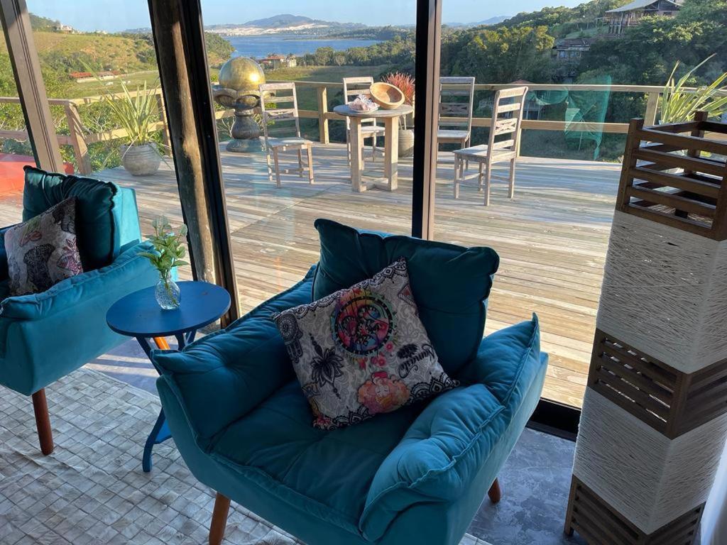 Villa Santorini Praia Do Rosa Com Piscina E Jacuzzi Buitenkant foto